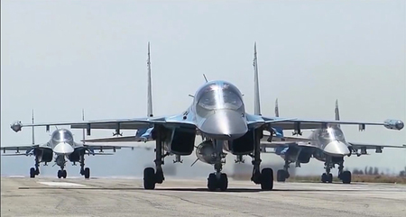 Модернизация бомбардировщика Су-34 начнется в 2018 году