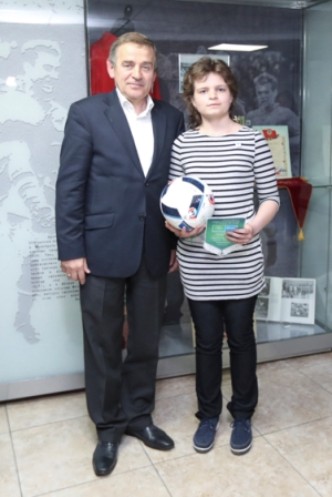 Рязанская школьница представит Россию в качестве юного журналиста в проекте "Футбол для дружбы"