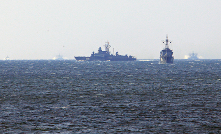 Российско-китайские военно-морские учения стартуют в Балтийском море