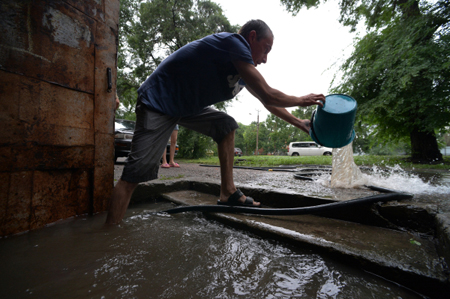 Более 13 тыс. человек оказались в зоне наводнения в Приморье