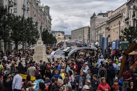 День города в Москве 9 сентября отпраздновали 6,5 млн человек