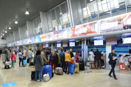 Непогода внесла коррективы в работу аэропорта "Храброво" в Калининграде