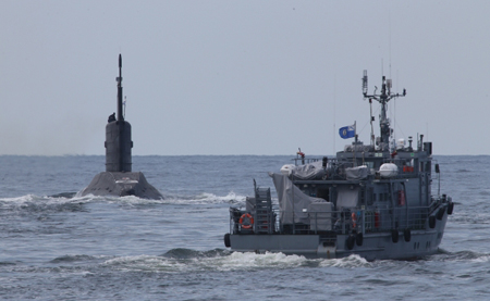 Атомные подводные крейсеры ТОФ провели на Камчатке подводную дуэль