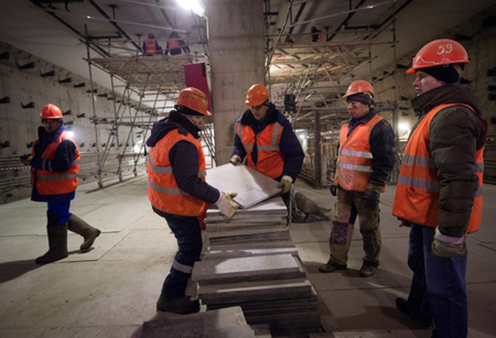 Строительство нового участка на "салатовой" ветке столичного метро завершится в 2022 году