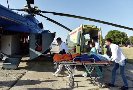 Десять вертолетных площадок для санавиации появится в Тверской области до конца года