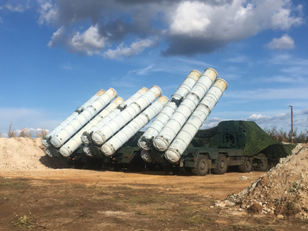 Четвертый дивизион С-400 в Крыму размещен в Джанкое, недалеко от границы с Украиной