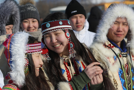 Огонь зимних игр "Дети Азии" зажгли в Якутии
