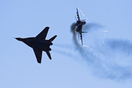 Корабельный авиаполк Северного флота на МиГ-29КР выполнит полеты с имитатора авианосца в Крыму