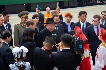 Кожемяко встретил Ким Чен Ына в столице Дальнего Востока