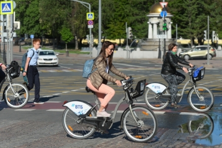 Владимирские чиновники  приехали на работу на велосипедах в рамках всероссийской акции