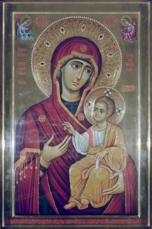 Тамбовские полицейские вернули церкви украденную икону Иверской Божией Матери