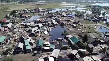 Семь человек остаются без вести пропавшими после наводнения в Иркутской области