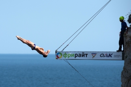 Шоу по прыжкам с высоты в воду пройдет 10 августа в Крыму