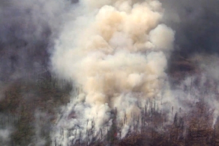 В Бурятии не тушат более 25 очагов огня в труднодоступных местах