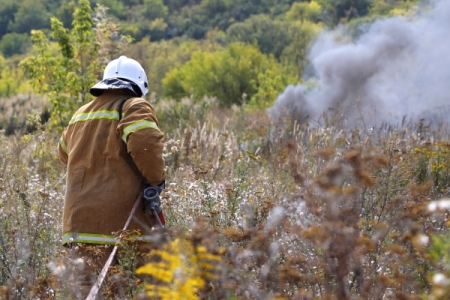 Нагрев земли на месте подземного пожара в кузбасском Киселевске прекратился