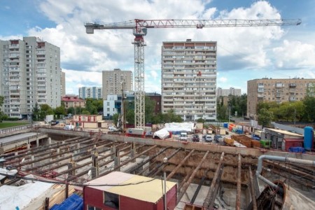 Власти Москвы рассказали о ходе строительства одной из сложнейших станций БКЛ метро