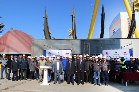Судоверфь "Звезда" заложила четвертый танкер класса "Афрамакс"