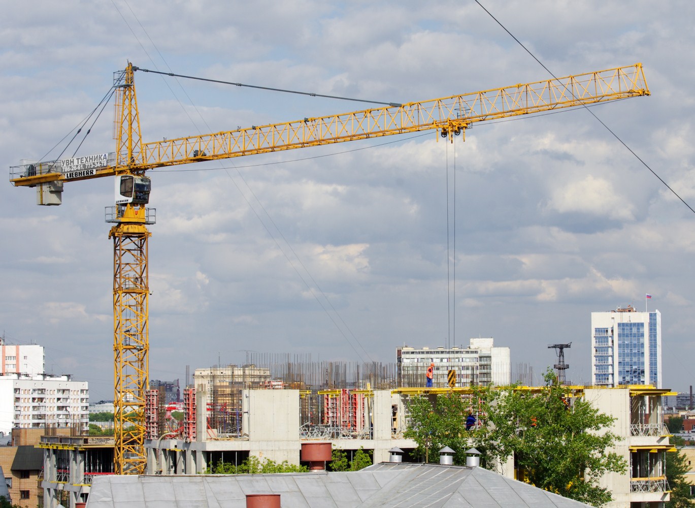 Строительство 18 млн кв.м недвижимости одобрено в Москве с начала года