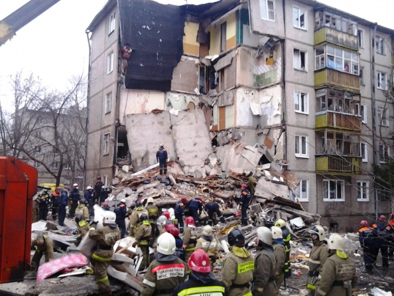 Завершен разбор завалов на месте взрыва газа в Ярославле