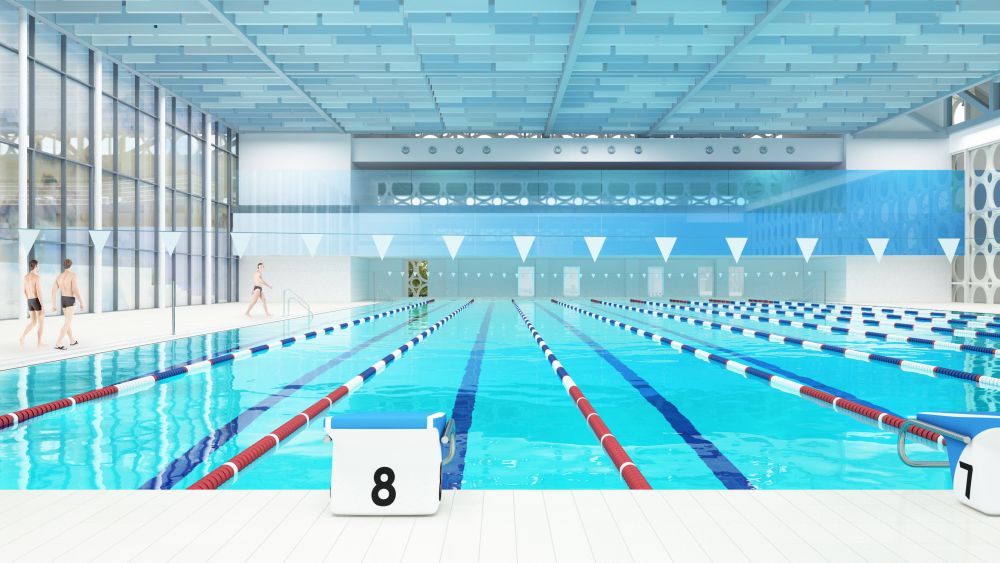 Центр водных видов спорта в "Лужниках" откроют до конца 2019 года