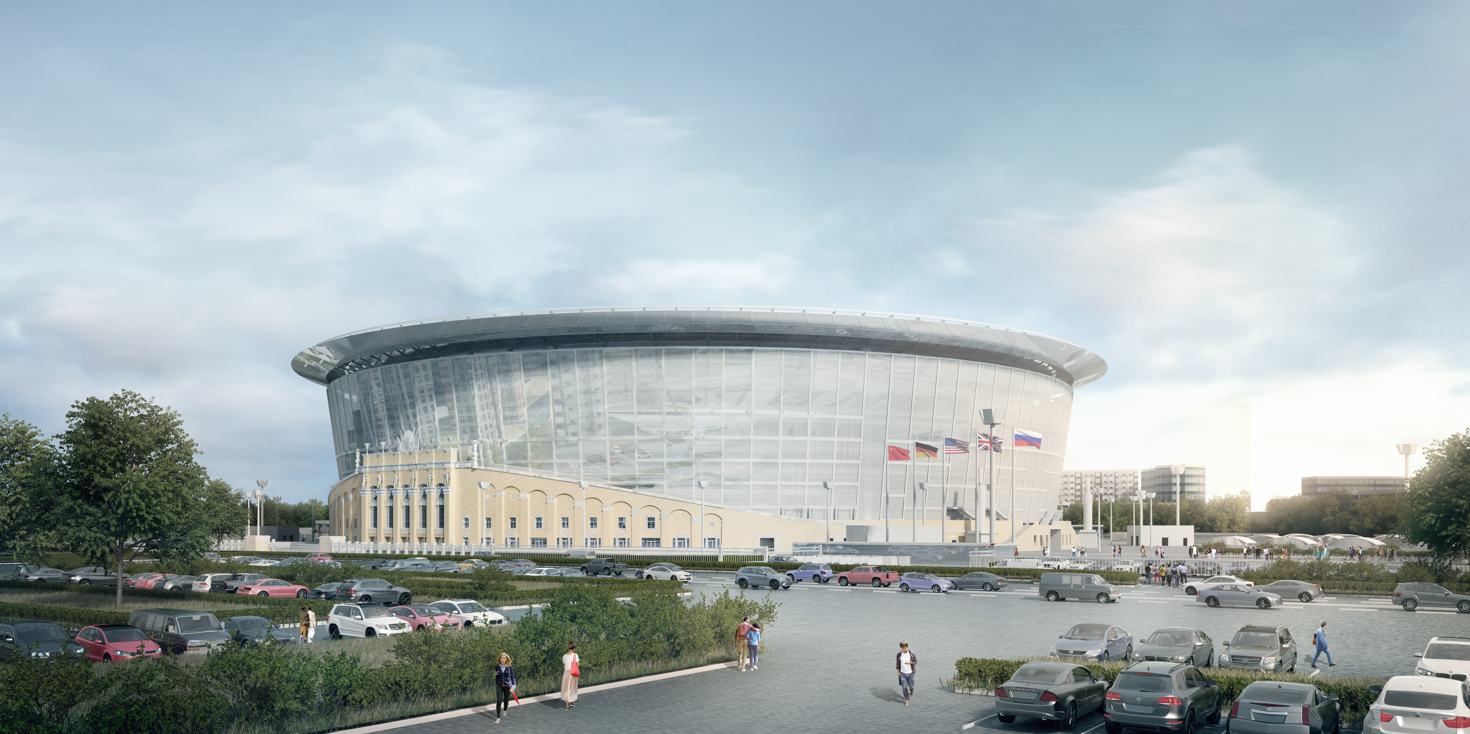 Крышу стадиона к ЧМ-2018 в Екатеринбурге перенесли на постоянные опоры