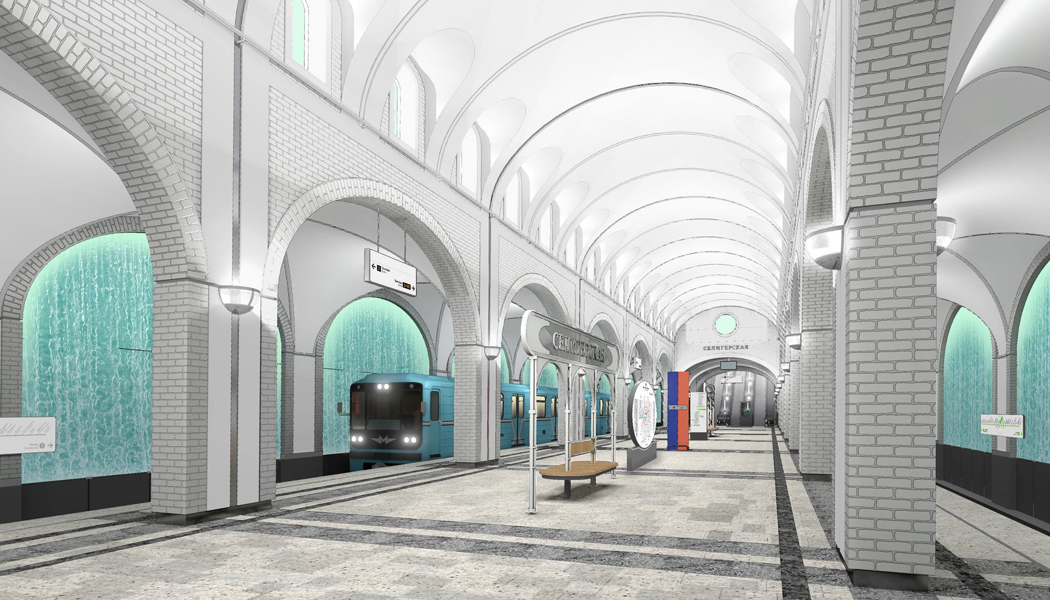 Участок "салатовой" ветки метро на севере Москвы продлят к 2021 году