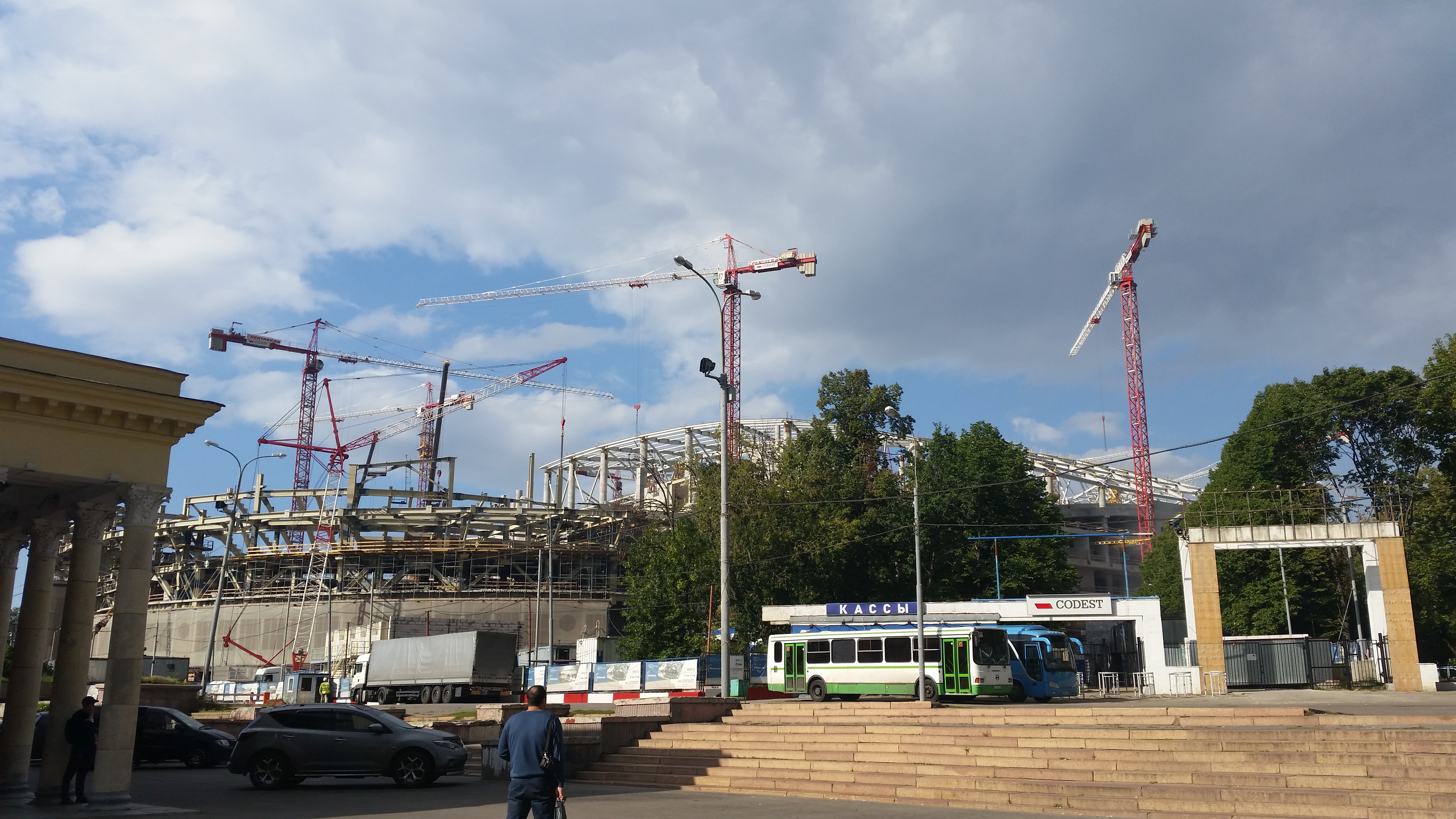 Согласован проект входной группы стадиона "Динамо"