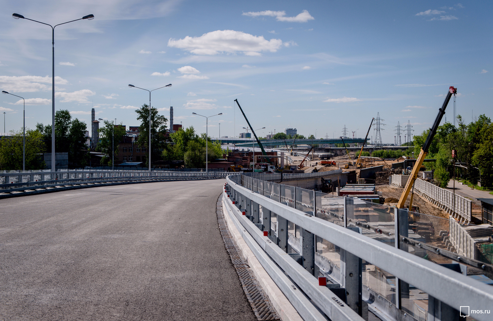 Самые масштабные дорожные стройки Москвы завершатся к 2023 году