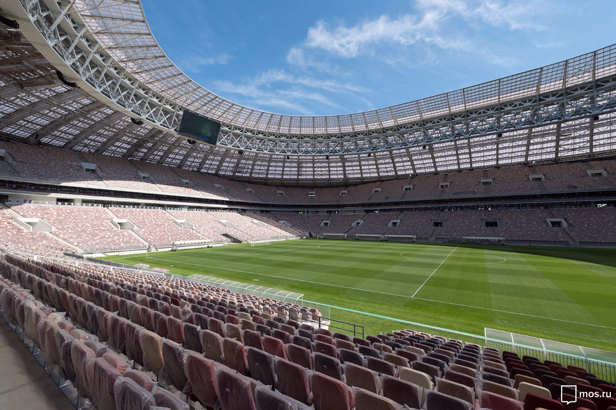 Стадион "Лужники" получил три варианта архитектурной подсветки