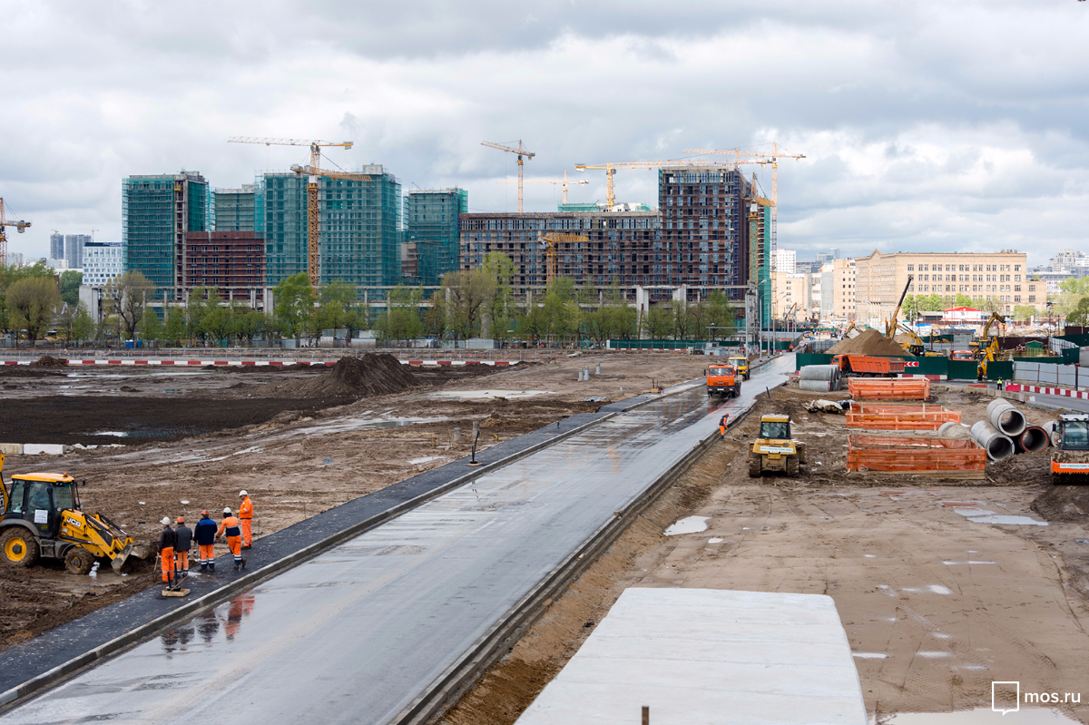 Около 1,4 млн кв.м жилья построят в промзонах Москвы в 2018 году