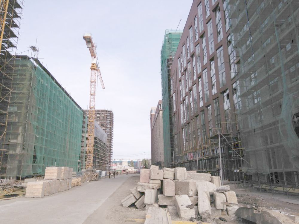 Более 2,5 млн кв.м недвижимости построили с начала года в бывших промзонах Москвы