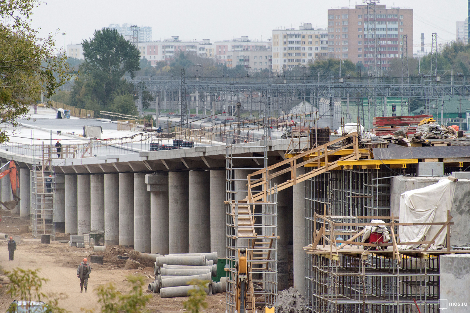 Развязку на пересечении МКАД с Волоколамским шоссе могут построить до конца 2021 года