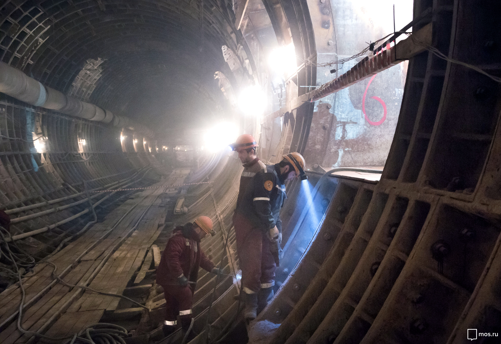 Тоннель новой ветки метро проложен под действующей Таганско-Краснопресненской линией