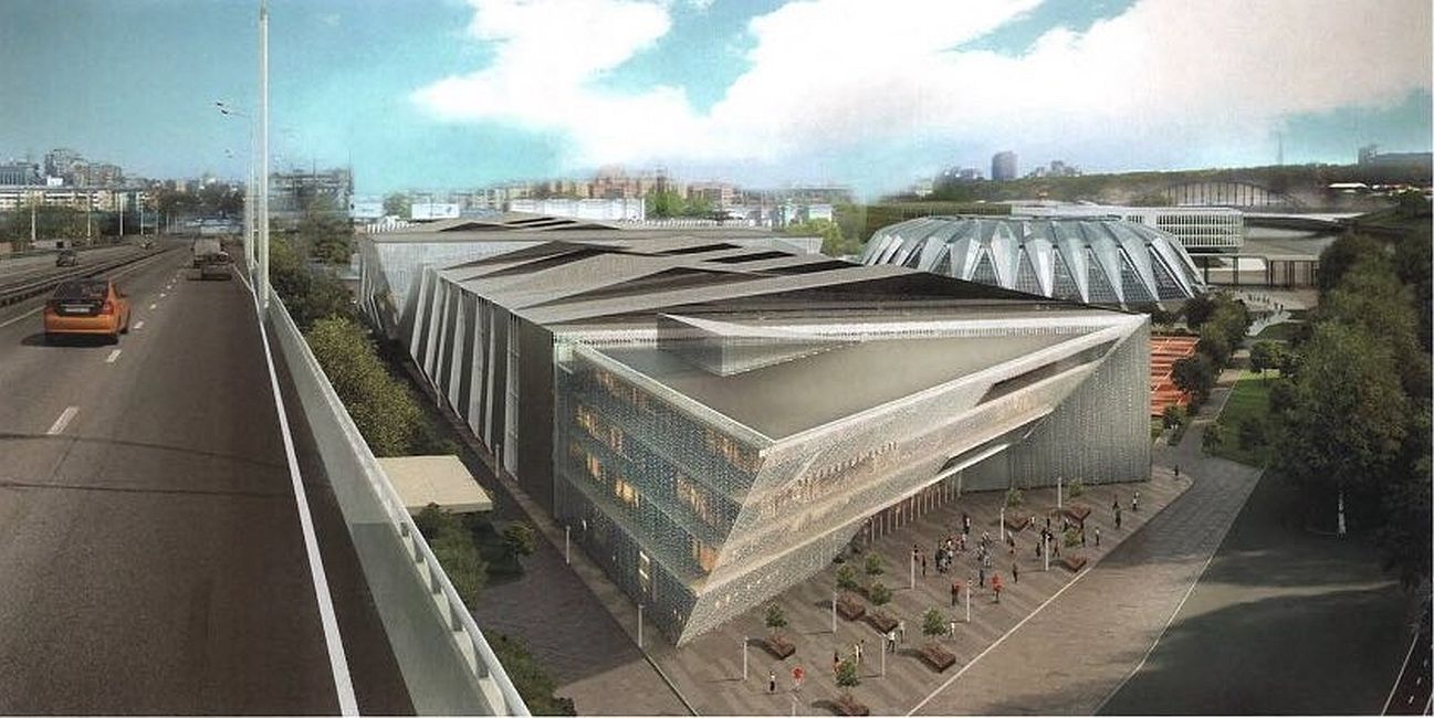 Теннисный центр в Лужниках достроят в 2021 году