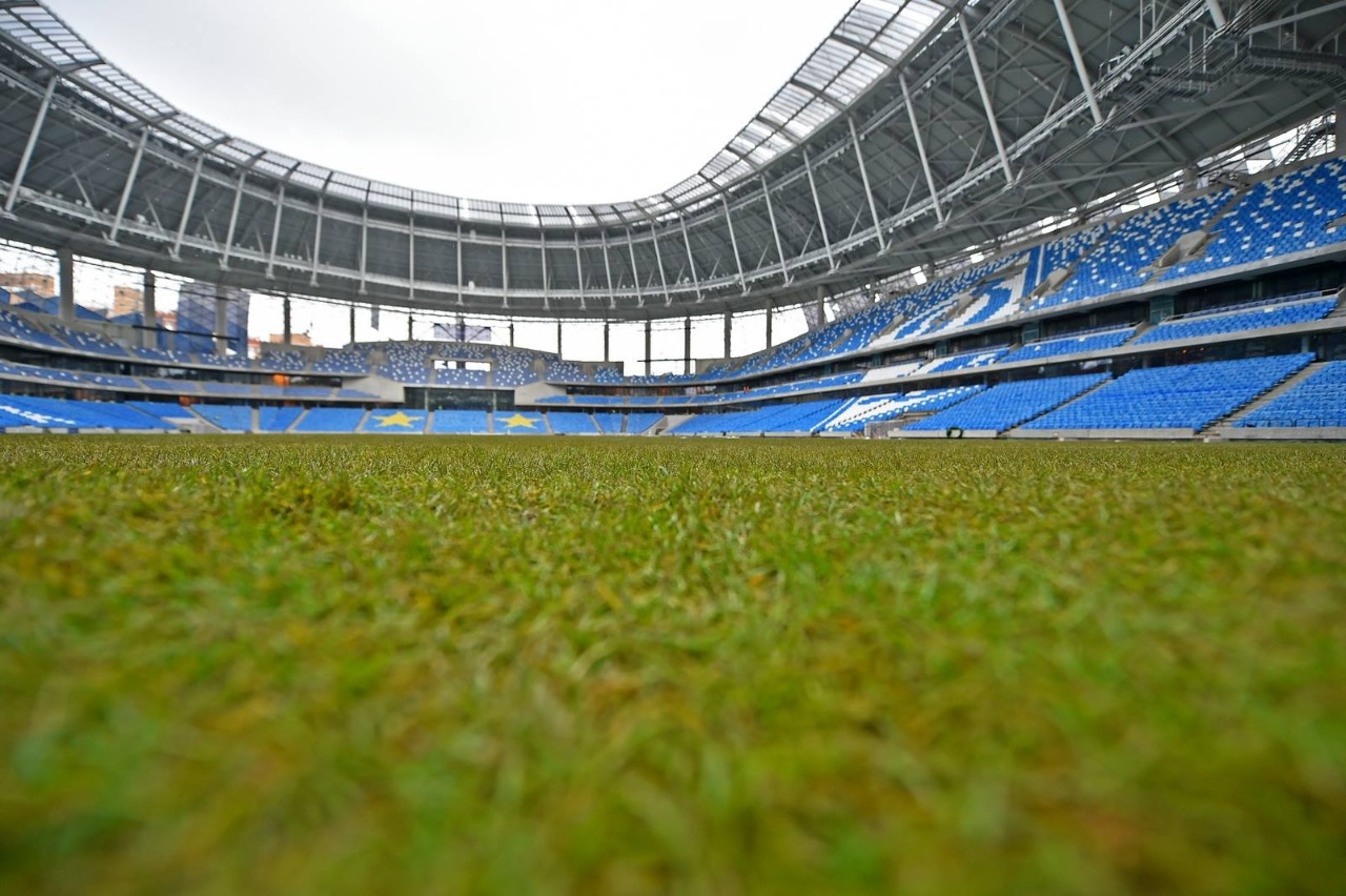 Новый газон появится к концу мая на Центральном стадионе "Динамо"
