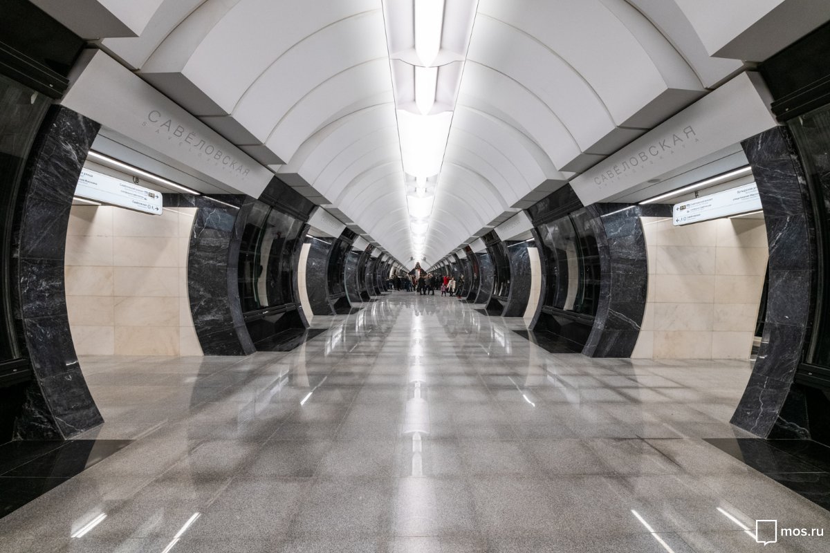 Станцию БКЛ метро "Савеловская" планируется открыть 30 декабря