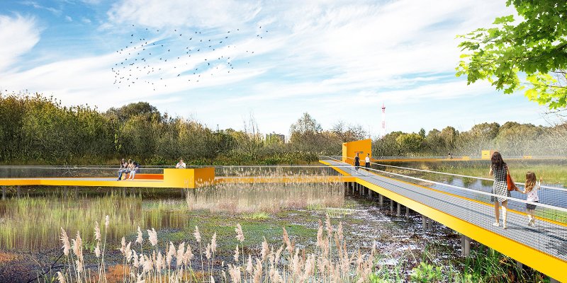 Новый парк на берегу Москва-реки появится в Капотне в 2020 году