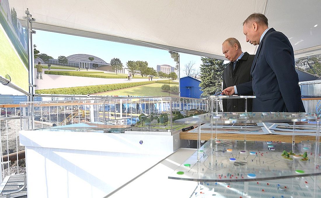 Путин поддержал замену судебного квартала в Петербурге на арт-парк