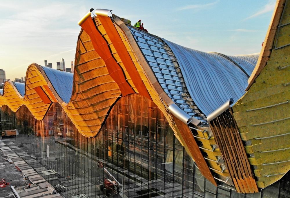 Конструкции крыши Дворца гимнастики Ирины Винер прошли испытания в аэродинамической трубе