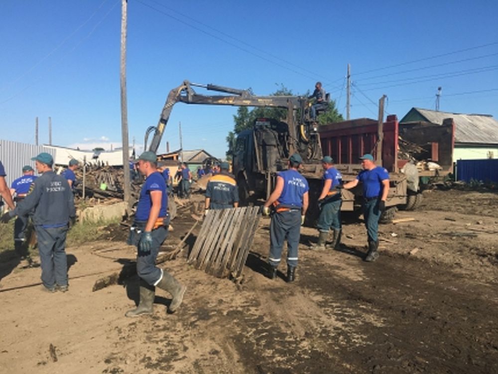 Более 4,2 тыс. домов утрачено в результате паводка в Иркутской области