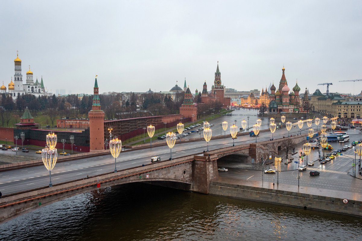 Мост на стрелке "Золотого острова" в Москве построят до конца года