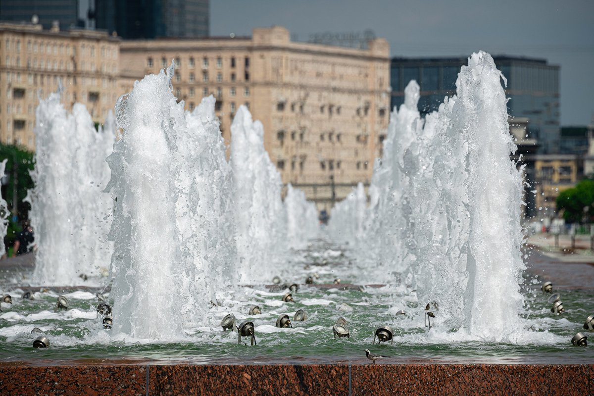 Все московские фонтаны подготовили к открытию сезона