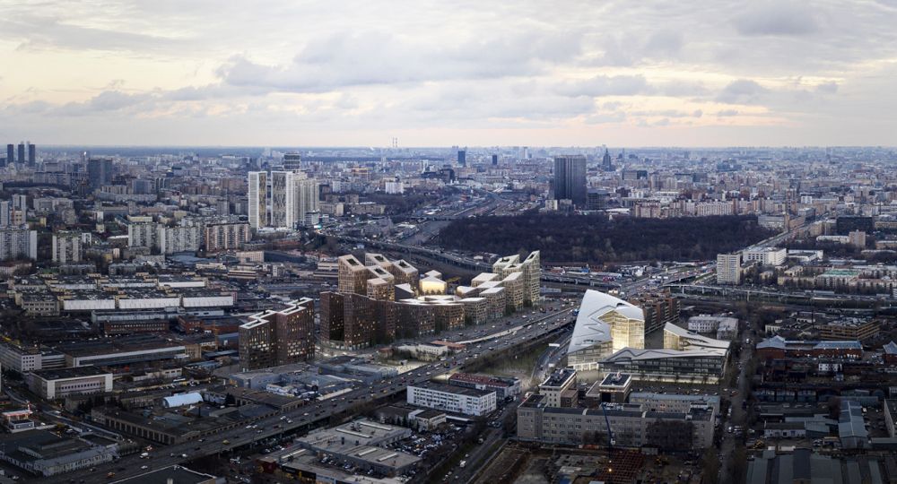 Жилой комплекс по проекту бюро из США могут построить рядом с "Москва-Сити"
