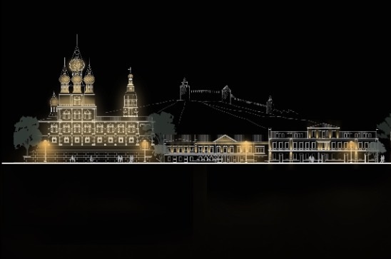К 800-летию Нижнего Новгорода разработали световой мастер-план города