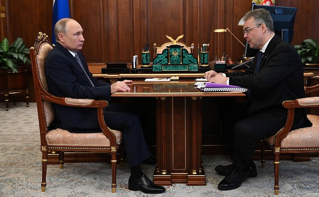 Путину представили проект транспортной связи Кавминвод с Черноморским побережьем