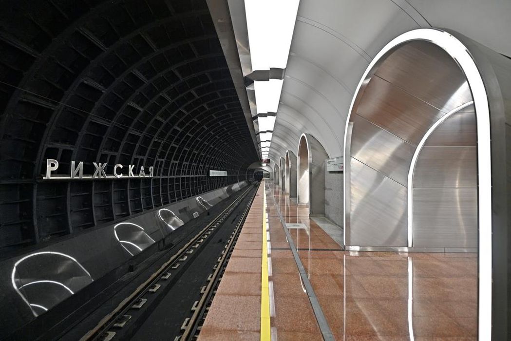 Светящиеся порталы помогут выйти на платформу станции БКЛ метро "Рижская"