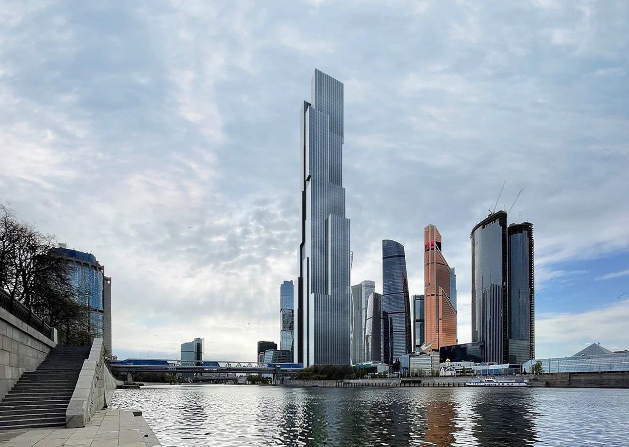 Архсовет одобрил проект 400-метрового офисного небоскреба в "Москва-Сити"