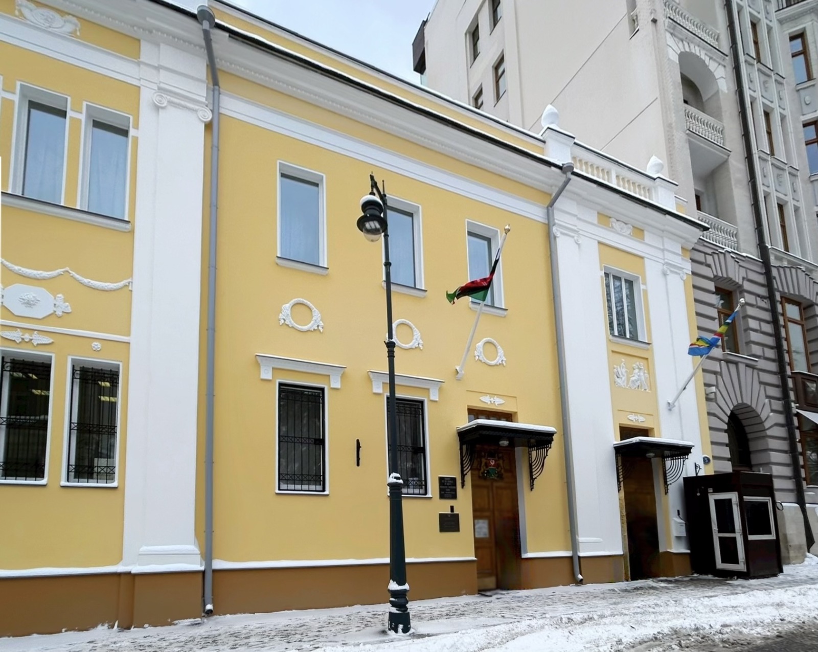 Особняк посольства Кении отреставрировали в Москве