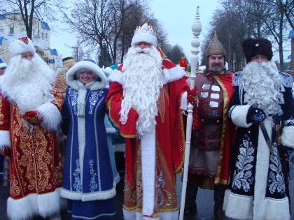 Международное шествие Дедов Морозов пройдет в Рыбинске Ярославской области 16 декабря