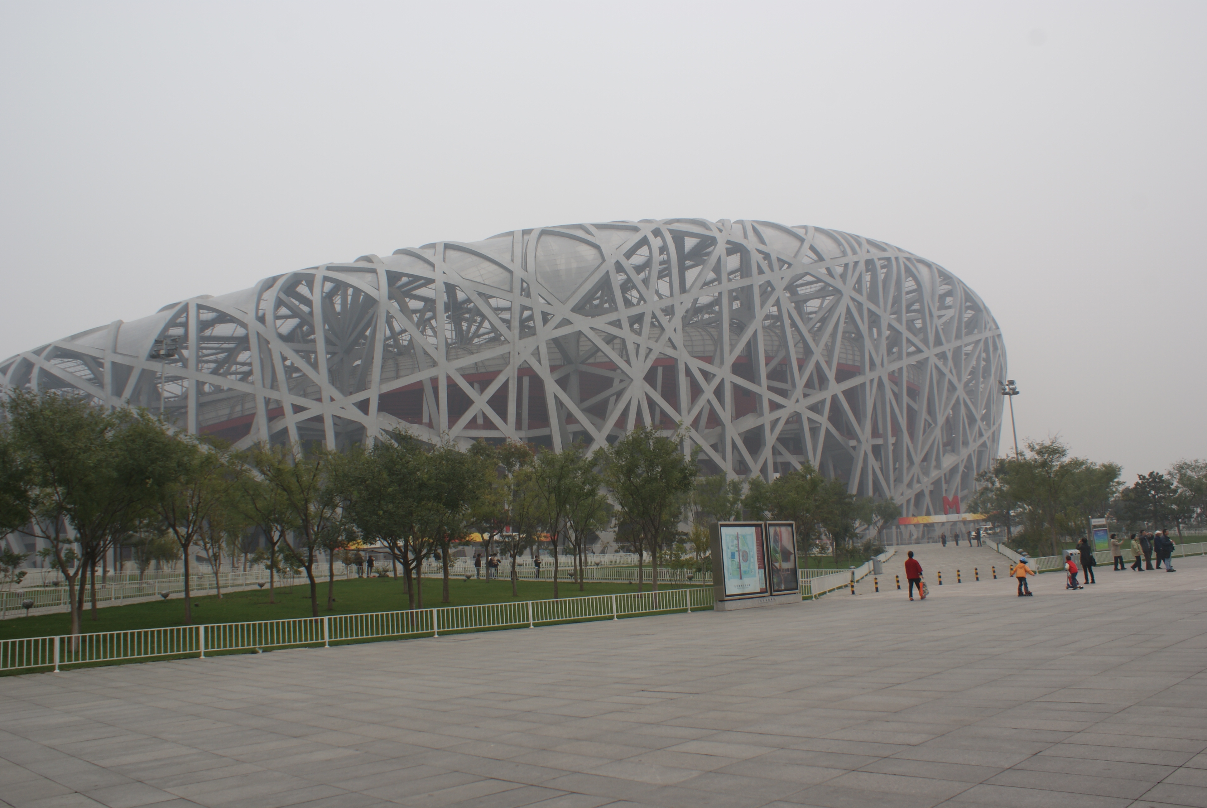 Пекин готовится к Олимпиаде